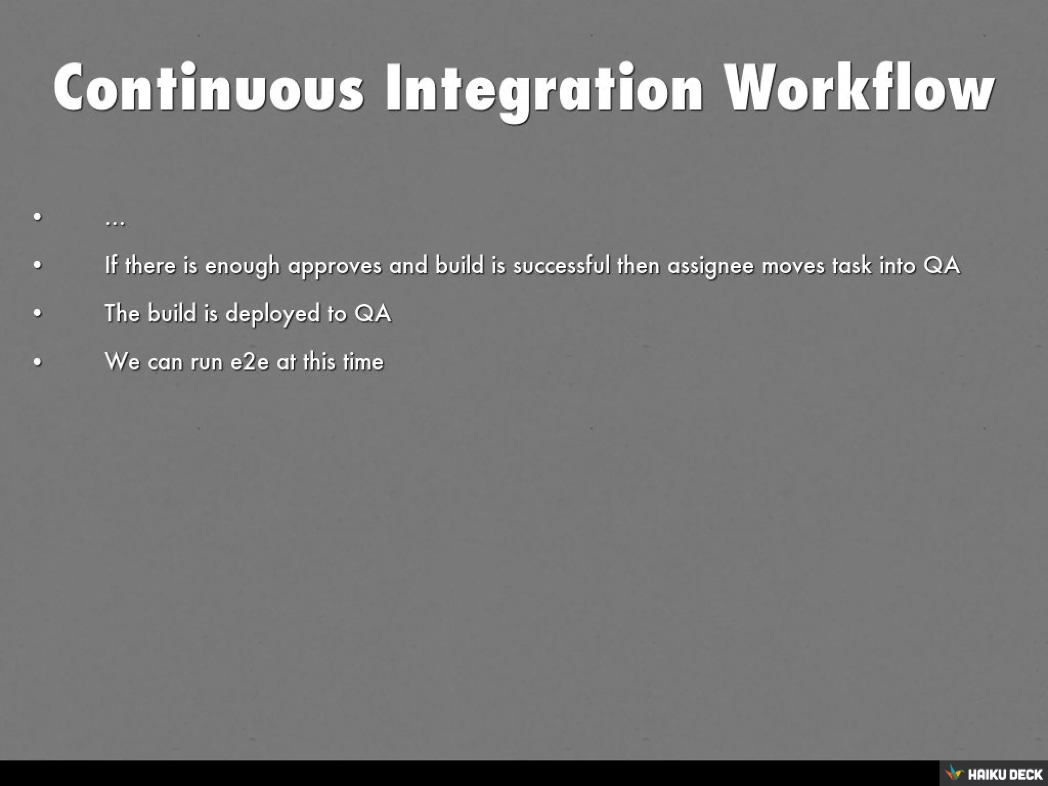 Continuous Integration for Citizens