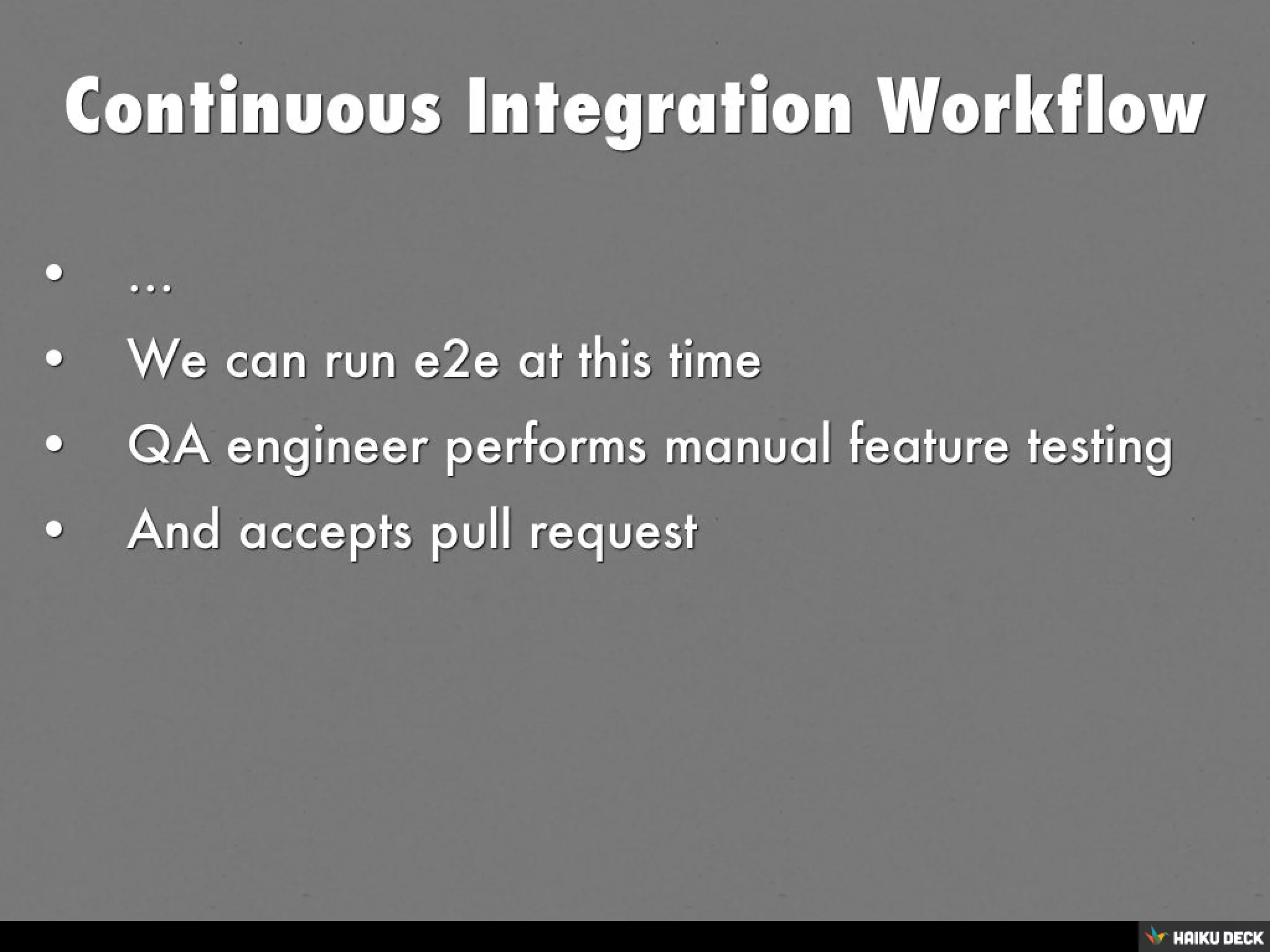 Continuous Integration for Citizens