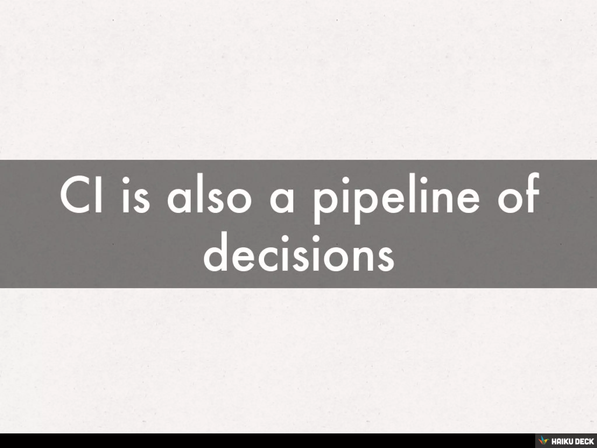 Continuous Integration for Citizens