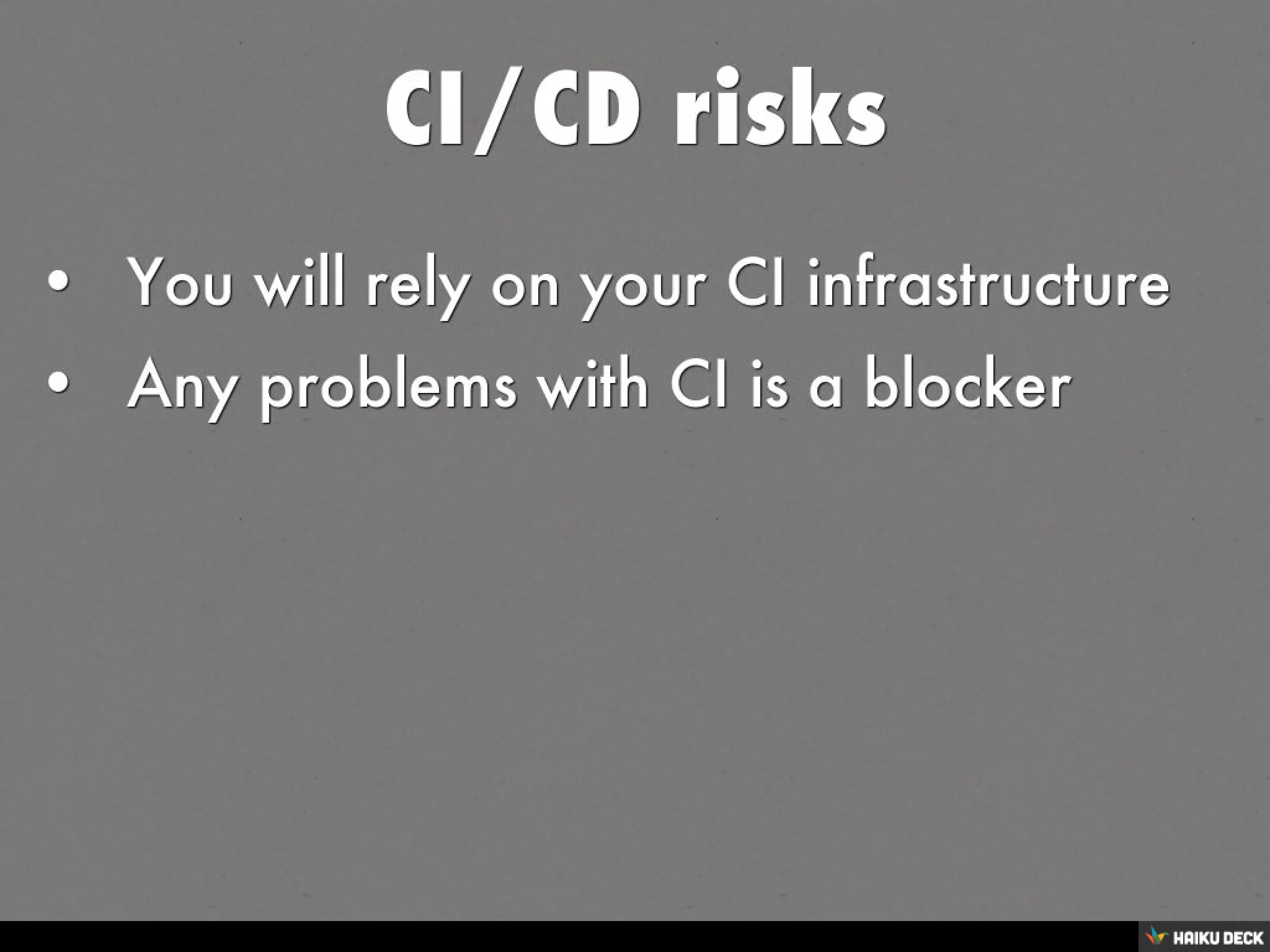 Continuous Integration for Citizens
