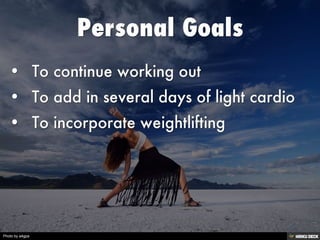 My Personal Wellness Plan