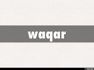 Waqar One Rp waqar | PDF