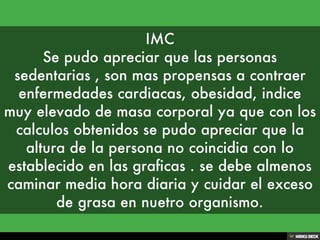 INDICE DE MASA CORPORAL