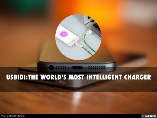 usbidi the world s most intelligent charger