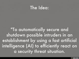 Automatic Security System