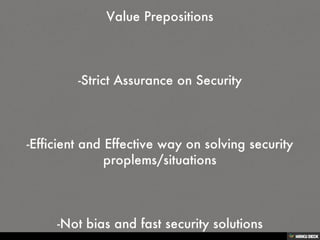 Automatic Security System