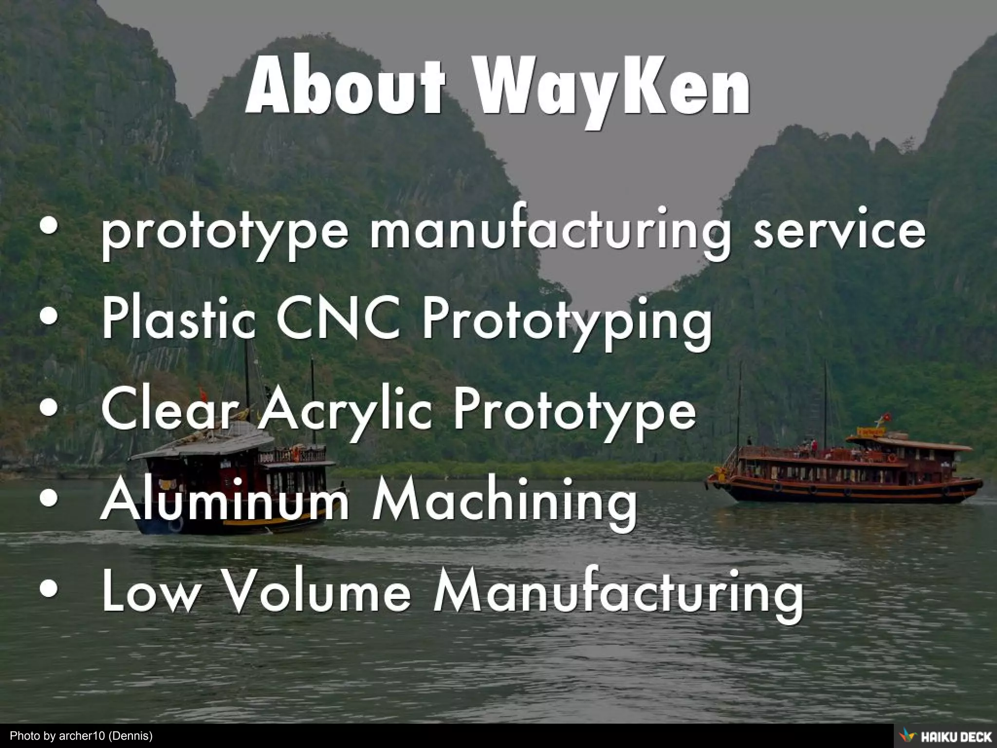 WAYKEN RAPID MANUFACTURING | PDF