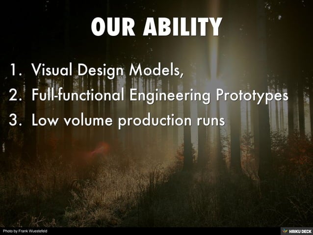 WAYKEN RAPID MANUFACTURING | PDF