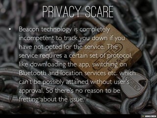 Beacon Technology - Privacy Scare