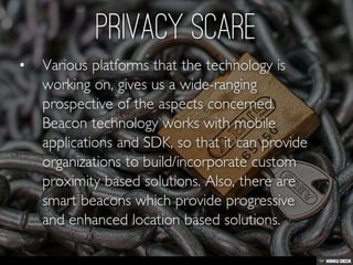 Beacon Technology - Privacy Scare