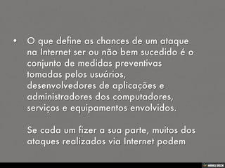 Ataques na Internet