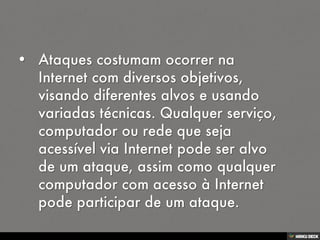 Ataques na Internet