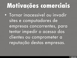 Ataques na Internet
