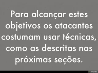Ataques na Internet