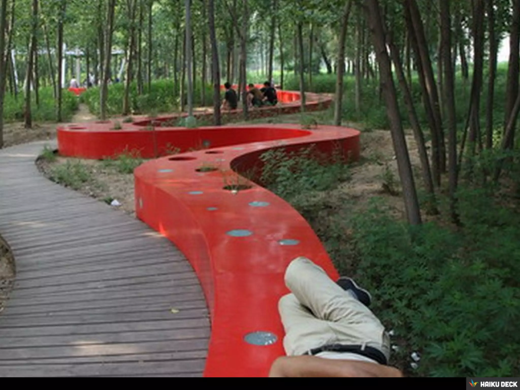 Red Ribbon Park Map The Red Ribbon Park, Qinhuangdao City, Hebei Province, China, designed ...