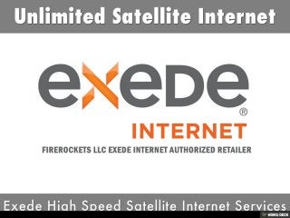 Unlimited Satellite Internet  Exede High Speed Satellite Internet Services 
