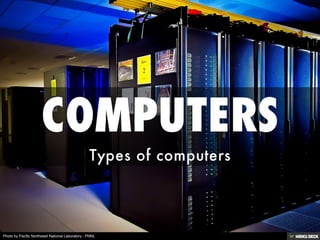 COMPUTERS  Types of computers 