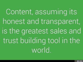How To Use Content To Sell