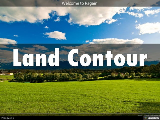 Land Contour | PPT