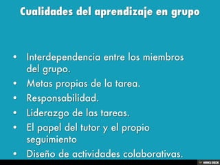 APRENDER Y ENSEÑAR EN COLABORACIÓN
