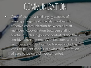 Beacon Technology - Hospitals