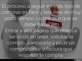 Como comprar en Online