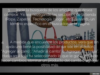 Como comprar en Online