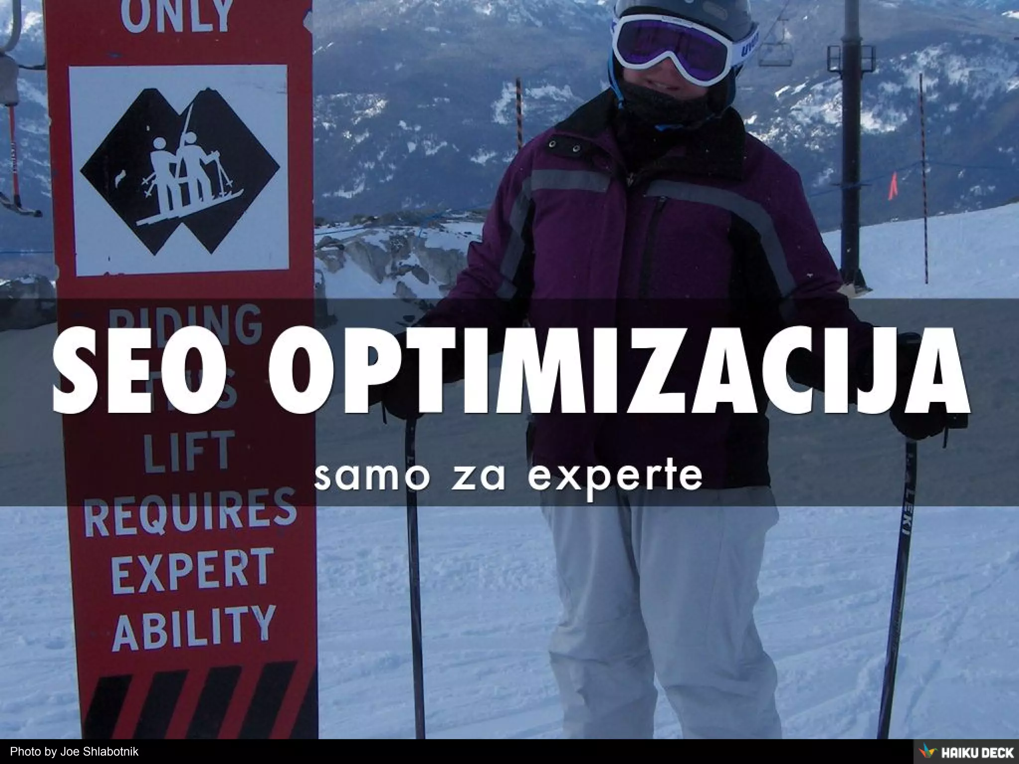 Photo by Joe Shlabotnik
 