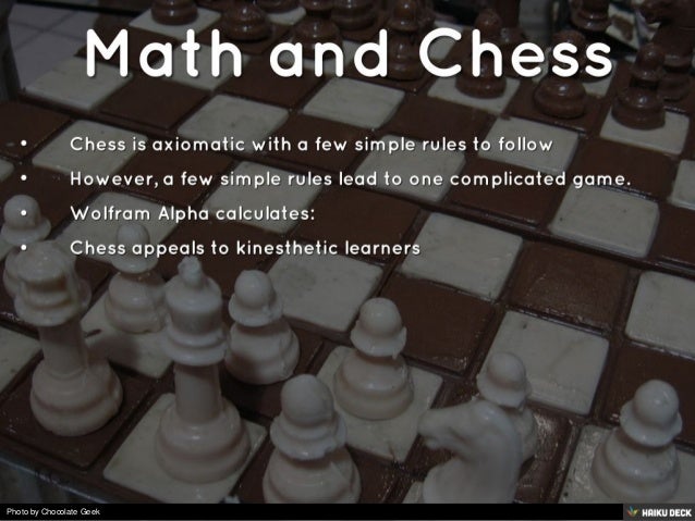 kinesthetic and visual learning in the math classroom math chess