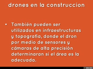 Las 7 Aplicaciones de los Drones.
