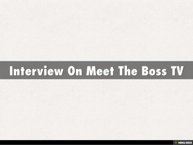 Inspired?
Create your own Haiku Deck presentation on SlideShare!
GET STARTED
 