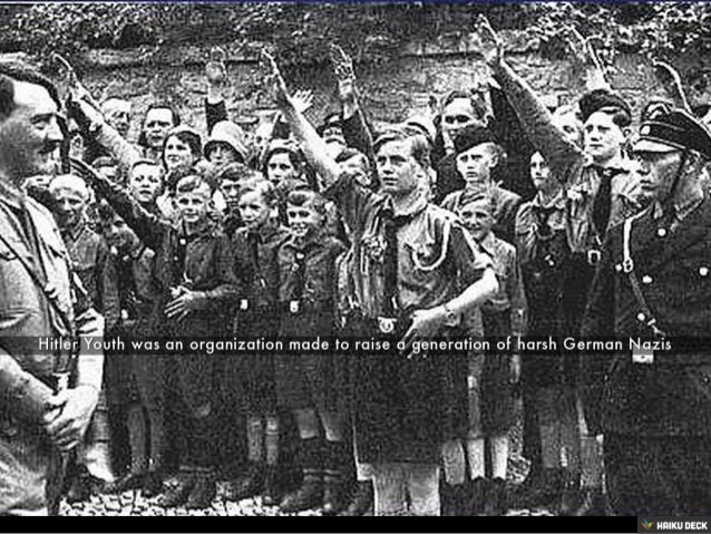 an analysis of the hitler youth movement In 1920, adolf hitler, authorized the formation of a youth league of the national socialist workers' party (nsdap) based upon the principles of an earlier german youth group known as as the wandervögel. an analysis of the hitler youth movement In 1920, adolf hitler, authorized the formation of a youth league of the national socialist workers' party (nsdap) based upon the principles of an earlier german youth group known as as the wandervögel.