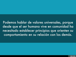 Los Valores... Natalia Garzon