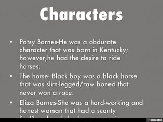 The Finish of Patsy Barnes | PPT
