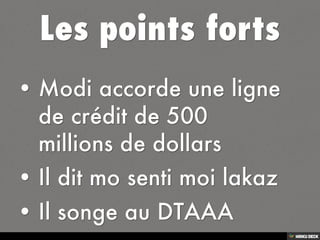 Les points forts