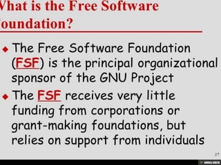 FSF Philosophy | PDF