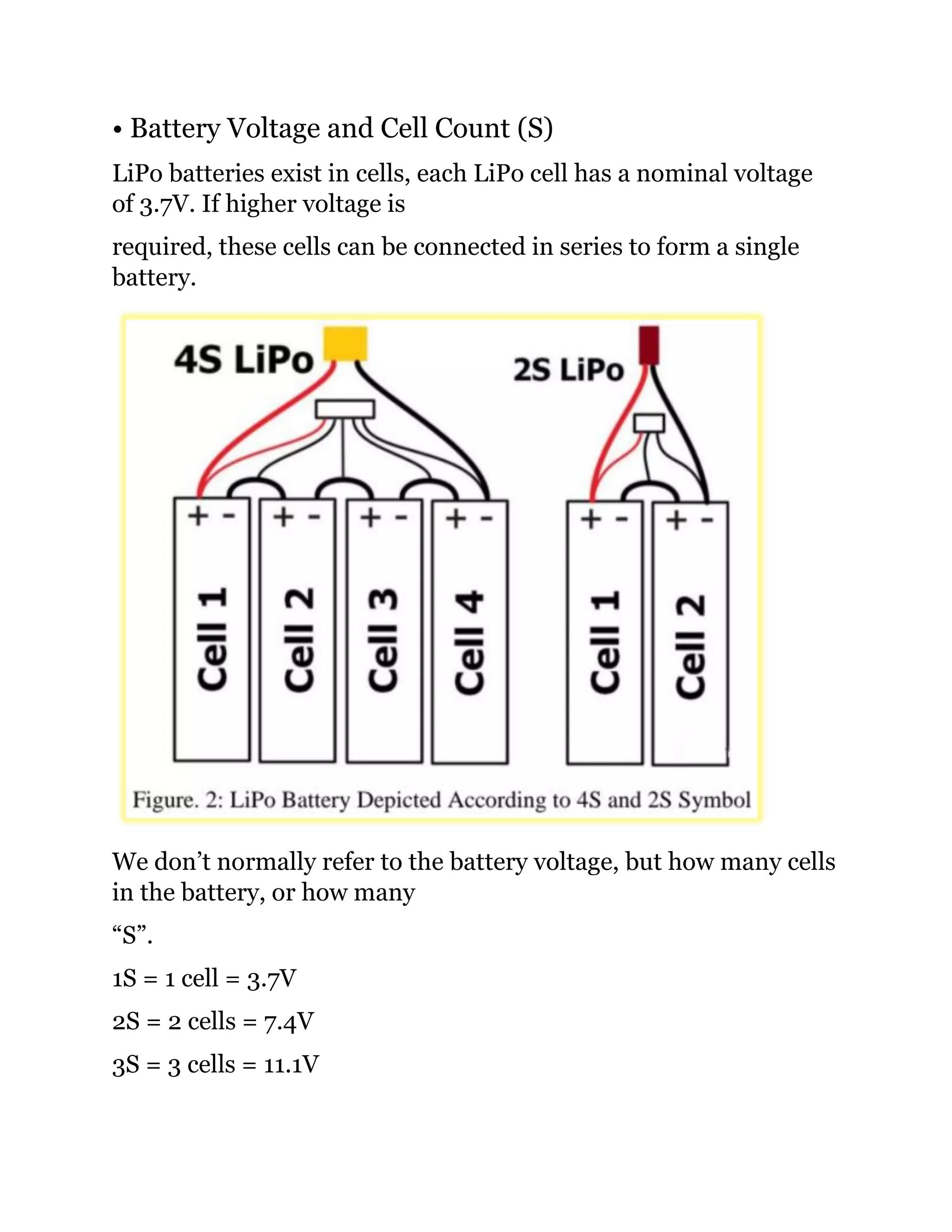 study of MAH battery capacity with flight time calculation and battery