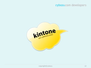 copyright©cybozu

12

 