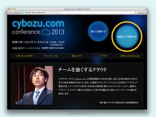 copyright©cybozu

40

 