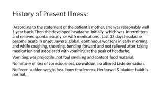 A-4year-old-girl with Headache and Vomiting.pptx