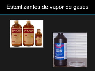 Esterilizantes de vapor de gases
 