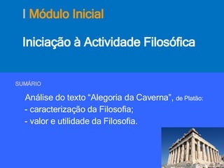 A Alegoria Da Caverna 2008 09