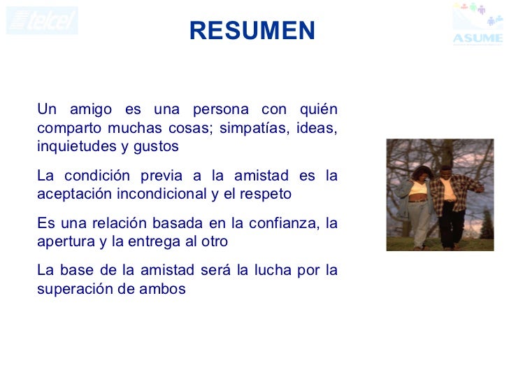 A.amistad
