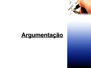 Argumentação   