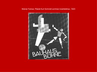 Molnár Farkas: Plakát Kurt Schmidt színházi kísérletéhez, 1923 