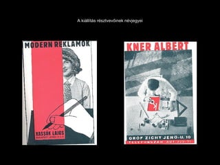 A kiállítás résztvevőinek névjegyei 