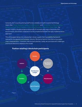 A Blockchain-Based Framework for Apparel & Footwear Supply Chain ...
