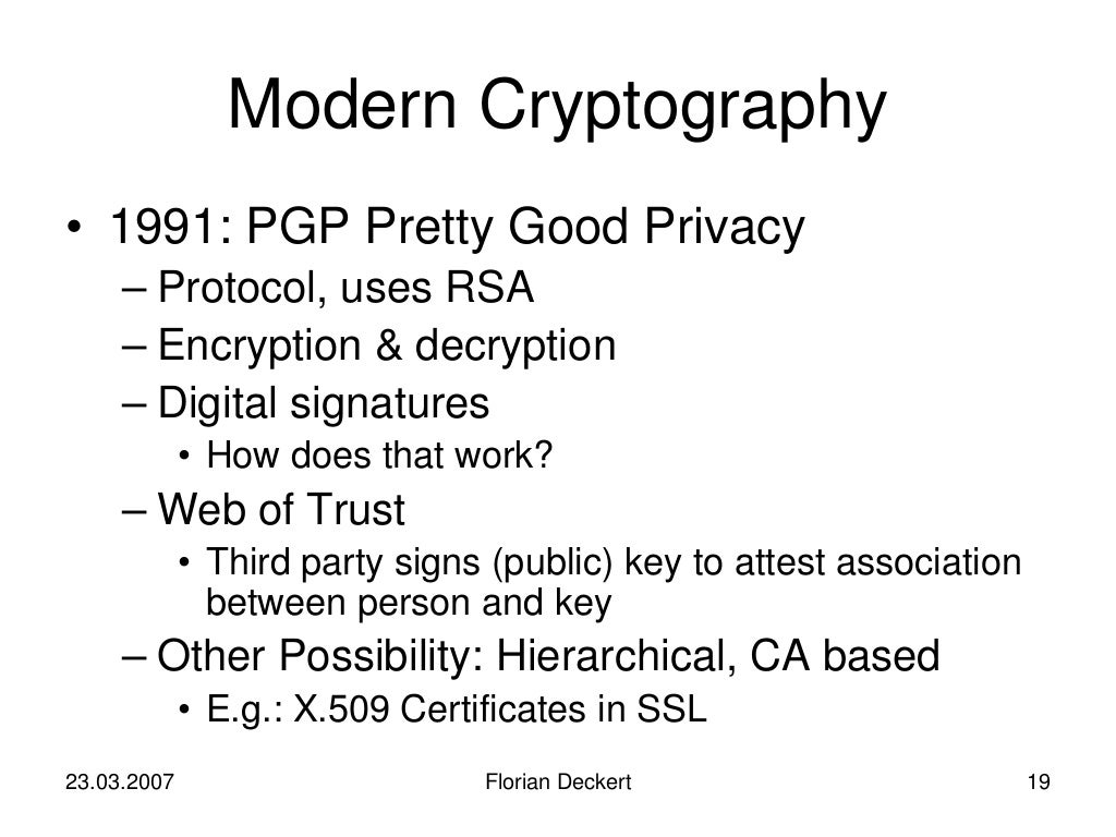 A Brief History Of Cryptography A Brief History Of Cryptography
