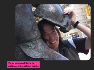 Vir no se subio al flecha de plata, pero si se calzo el casco…