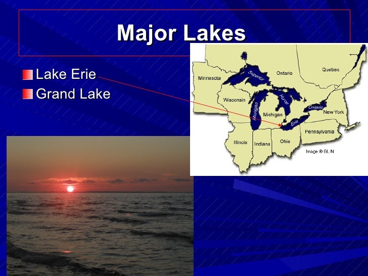 Geographical Features of Ohio